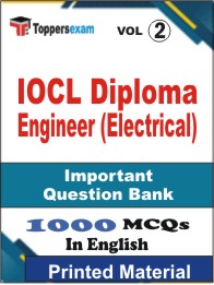 IOCL Diploma Engineer (Electrical) Book in English - Objective MCQ (VOL.2)