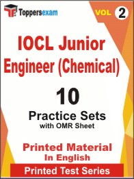 IOCL Junior Engineer (Chemical) Book in English - Practice Set (VOL.2)