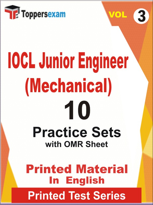 IOCL Junior Engineer (Mechanical) Book in English - Practice Set (VOL.3)