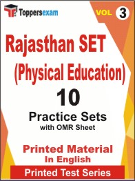 Rajasthan SET (Physical Education) Book in English - Practice Set (VOL.3)