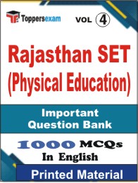 Rajasthan SET (Physical Education) Book in English - Objective MCQ (VOL.4)