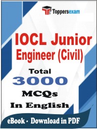 IOCL Junior Engineer (Civil) PDF Book in English - MCQ / Objective Questions