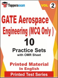 GATE Aerospace Engineering (MCQ Only ) Book in English - Practice Set (VOL.2)