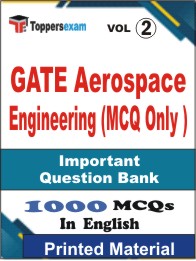 GATE Aerospace Engineering (MCQ Only ) Book in English - Objective MCQ (VOL.2)