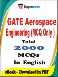 GATE Aerospace Engineering (MCQ Only ) PDF Book In English - MCQ / Objective Questions