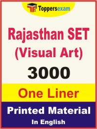 Rajasthan SET (Visual Art) One Liner Book in English