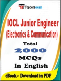 IOCL Junior Engineer (Electronics & Communication) PDF Book In English - MCQ / Objective Questions
