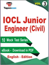 IOCL Junior Engineer (Civil) Test Book PDF In English - Mock Test/Practice Set (VOL.3)