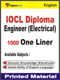IOCL Diploma Engineer (Electrical) One Liner Book in English
