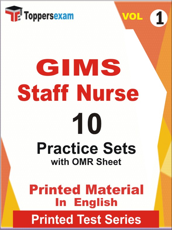 GIMS Staff Nurse Book in English - Practice Set (VOL.1)