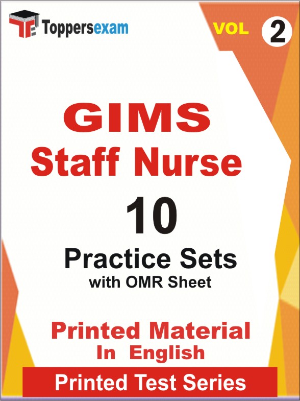 GIMS Staff Nurse Book in English - Practice Set (VOL.2)