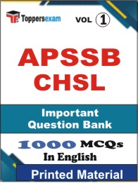 APSSB CHSL Book in English - Objective MCQ (VOL.1)