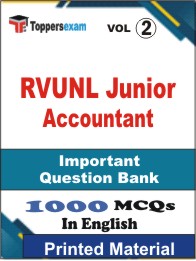 RVUNL Junior Accountant  Book in English - Objective MCQ(VOL.2)