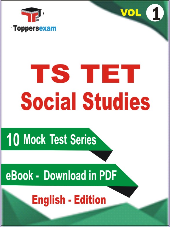 TS TET Social Studies Test PDF Book in English - Mock Test/Practice Set (VOL.1)