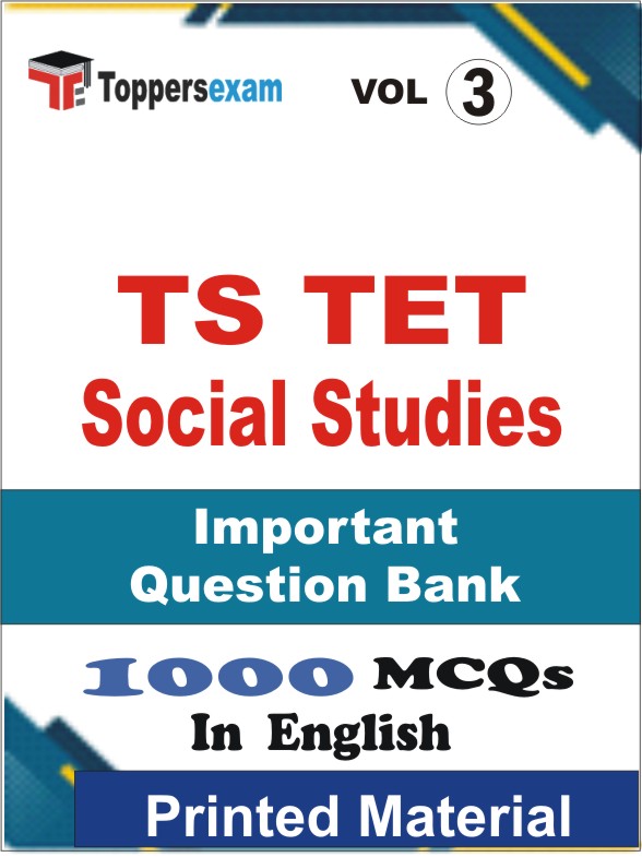 TS TET Social Studies Book in English - Objective MCQ (VOL.3)