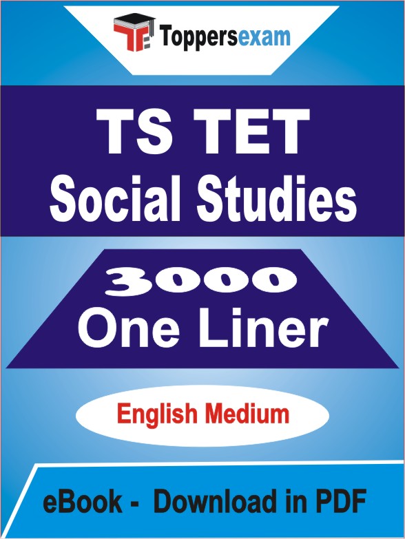 TS TET Social Studies One Liner Book PDF in English