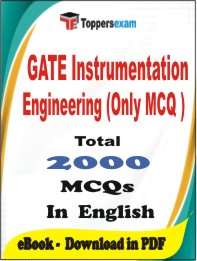 GATE Instrumentation Engineering (Only MCQ) PDF Book In English - MCQ / Objective Questions