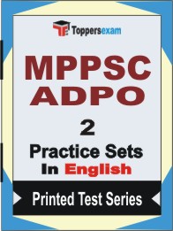 MPPSC ADPO Book in English - Question Paper / Practice Set