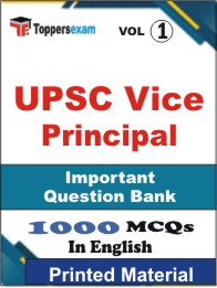 UPSC Vice Principal Book in English - Objective MCQ (VOL.1)