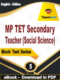 MP TET Secondary Teacher (Social Science) PDF Book In English - Practice Set