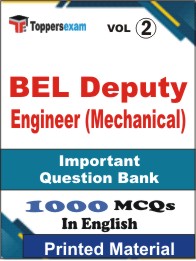 BEL Deputy Engineer (Mechanical) Book in English - Objective MCQ (VOL.2)