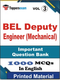 BEL Deputy Engineer (Mechanical) Book in English - Objective MCQ (VOL.3)