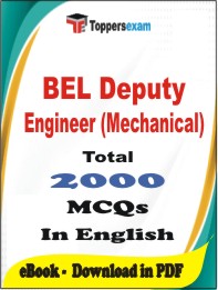 BEL Deputy Engineer (Mechanical) PDF Book in English - MCQ / Objective Questions