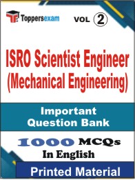 ISRO Scientist Engineer (Mechanical Engineering) Book in English - Objective MCQ (VOL.2)