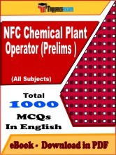EBook of NFC Chemical Plant Operator (Prelims) Exam, PDF Format in English