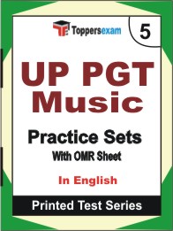 UP PGT Music Book in English - Mock Test / Practice Set
