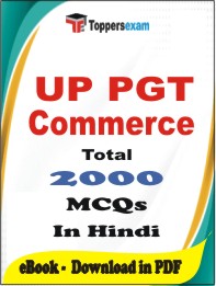 UP PGT Commerce PDF Book in Hindi - MCQ / Objective Questions