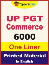 UP PGT Commerce One Liner Book in English