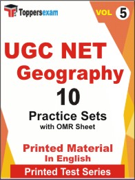UGC NET Geography Book in English - Practice Set (VOL.5)