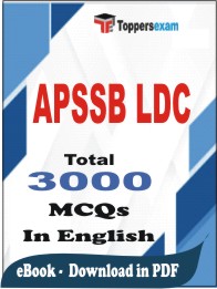 APSSB LDC PDF Book in English - MCQ / Objective Questions