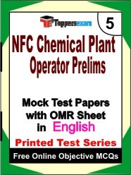 NFC Chemical Plant Operator (Prelims) Exam Mock Test Papers (Book) in English