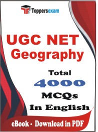 UGC NET Geography PDF Book in English - MCQ / Objective Questions