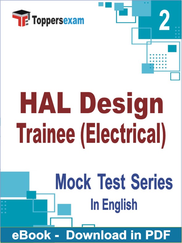 HAL Design Trainee (Electrical) PDF Book In English - Question Paper