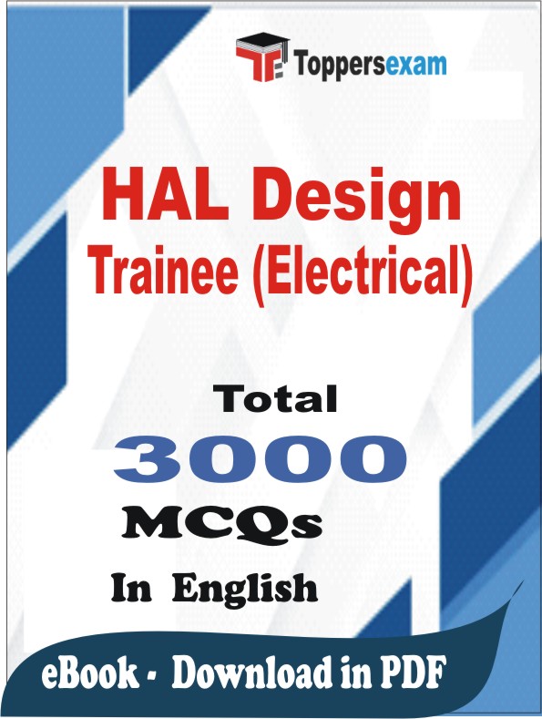 HAL Design Trainee (Electrical) PDF Book In English - MCQ / Objective Questions