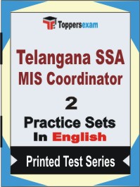 Telangana SSA MIS Coordinator Book in English - Question Paper / Practice Set