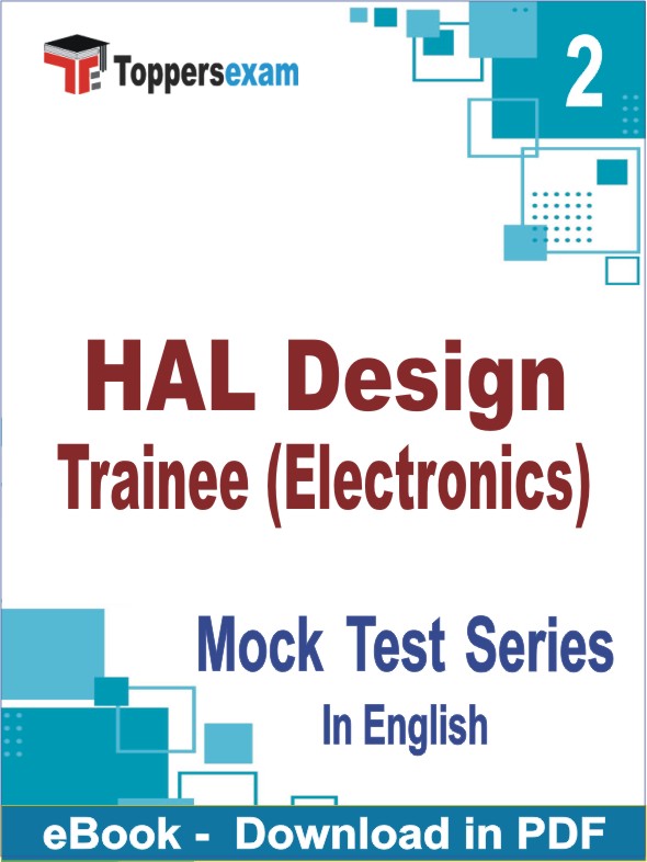 HAL Design Trainee (Electronics) PDF Book In English - Question Paper