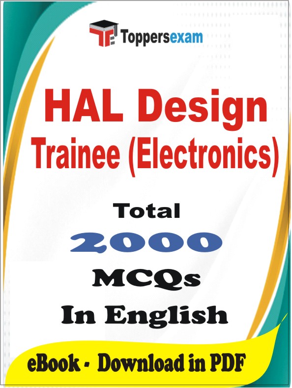 HAL Design Trainee (Electronics) PDF Book In English - MCQ / Objective Questions