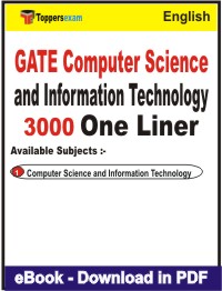 GATE Computer Science and Information Technology One Liner Book PDF in English