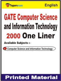 GATE Computer Science and Information Technology One Liner Book in English