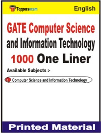 GATE Computer Science and Information Technology One Liner Book in English