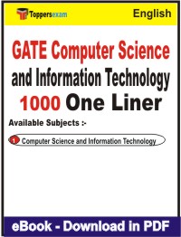 GATE Computer Science and Information Technology One Liner Book PDF in English