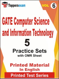 GATE Computer Science and Information Technology Book in English - Practice Set (VOL.6)