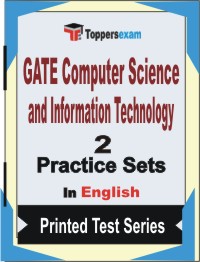 GATE Computer Science and Information Technology Book in English - Question Paper / Practice Set