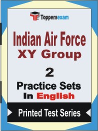 Indian Air Force XY Group Book in English - Question Paper / Practice Set