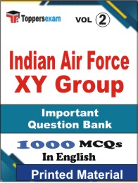Indian Air Force XY Group Book in English - Objective MCQ (VOL.2)