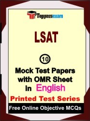 LSAT Exam Mock Test Papers (Book) in English